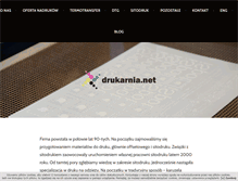 Tablet Screenshot of drukarnia.net